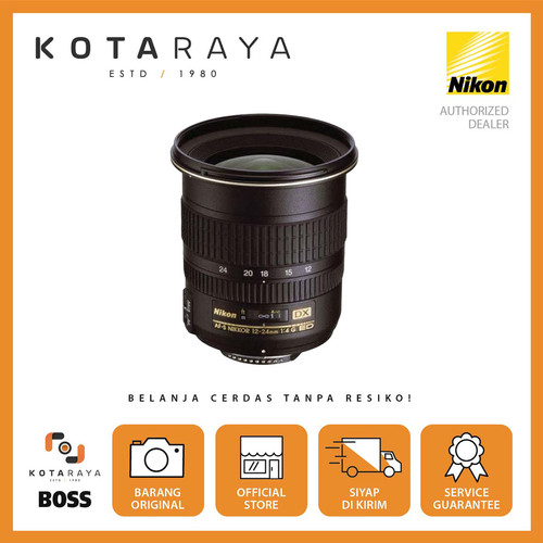 Nikon Lens AF-S DX 12-24mm f/4G IF ED NIKKOR GARANSI RESMI