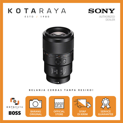 Sony Lens FE 90mm F/2.8 Macro G OSS GARANSI RESMI