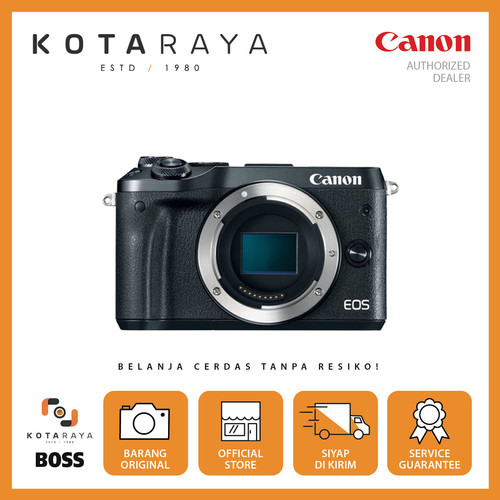 Canon EOS M6 Body Only Mirorless Camera GARANSI RESMI