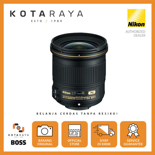 Nikon Lens AF-S 24mm F/1.8G ED NANO GARANSI RESMI