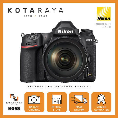 Nikon D780 Kit 24-120mm VR DSLR Kamera GARANSI RESMI