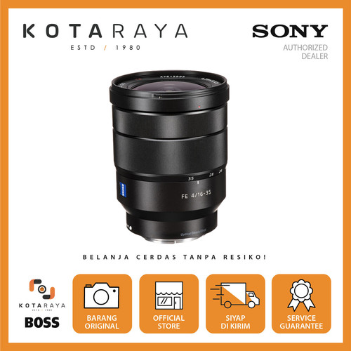 Sony Lens Vario-Tessar T*FE 16-35mm F4 ZA OSS Full Frame GARANSI RESMI