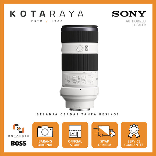 Sony Lens FE 70-200mm F4 G OSS Full Frame / SEL70200G GARANSI RESMI