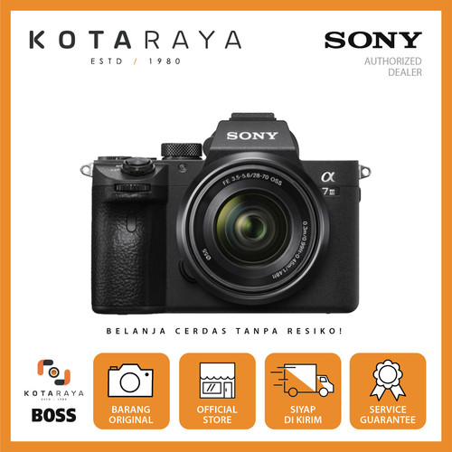 Sony Alpha A7 III KIT / A7 Mark III / a7 iii SEL2870 GARANSI RESMI