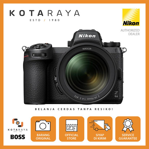 Nikon Z6II Kit 24-70mm Kamera Mirrorless GARANSI RESMI