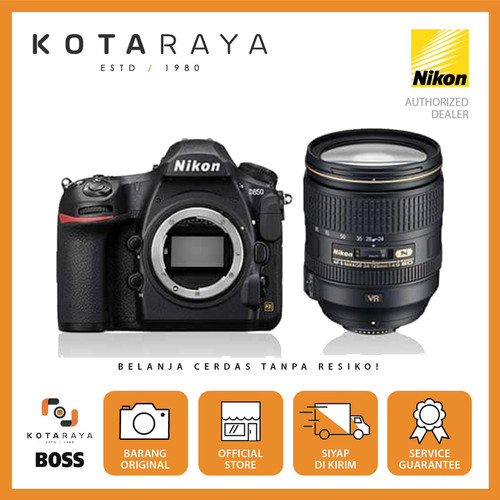 Nikon D850 Kit AF-S 24-120mm f/4G ED VR DSLR CAMERA GARANSI RESMI