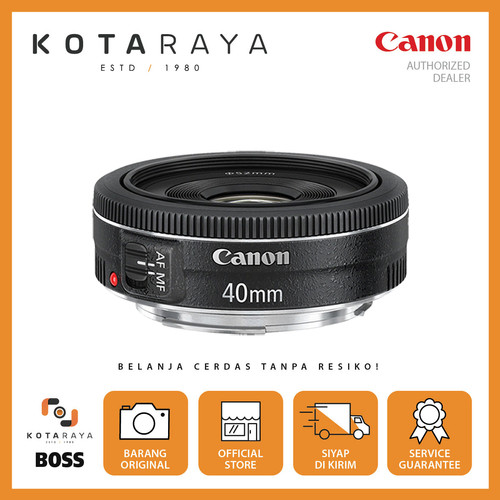 Canon Lens EF 40mm F/2.8 STM GARANSI RESMI