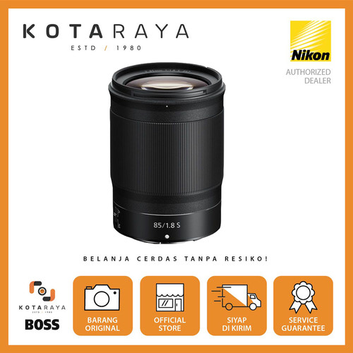 Lensa Nikon NIKKOR Z 85mm f/1.8 S GARANSI RESMI