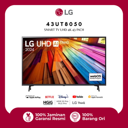 LG UHD Smart TV 4K 43 Inch 43UT8050