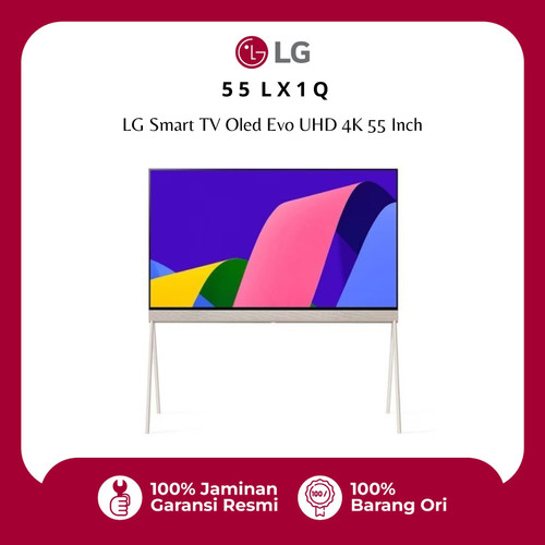 LG UHD Oled Evo Smart TV 4K Objet Collection Pose 55 Inch 55LX1Q