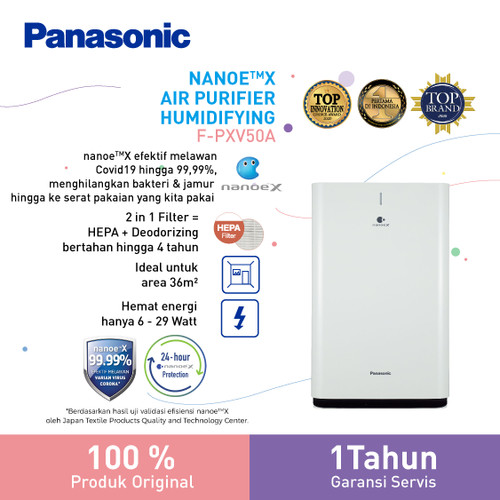 Panasonic F-PXV50AKN - Air Purifier