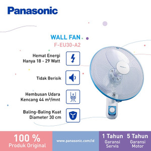 Panasonic F-EU309-A2 - Kipas Angin Dinding / Wall Fan