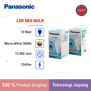 Panasonic Lampu Bohlam LED Neo Bulb 13 Watt - Warm White