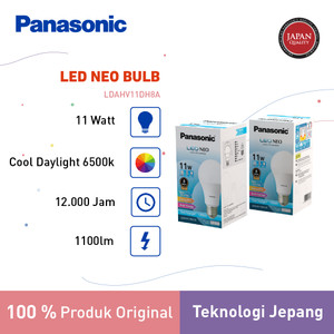 Panasonic Lampu Bohlam LED Neo Bulb 11 Watt - Cool Daylight