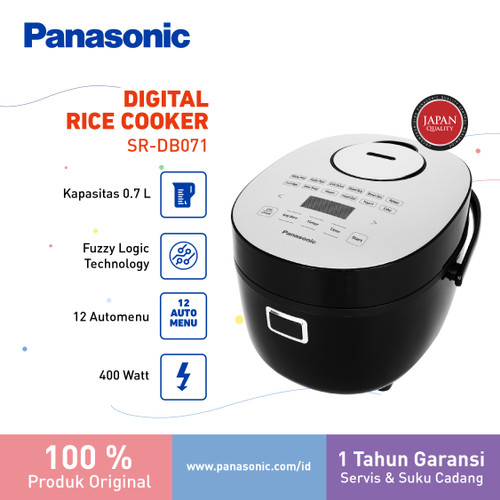 Panasonic SR-DB071KSR Digital Rice Cooker [0.7 L]