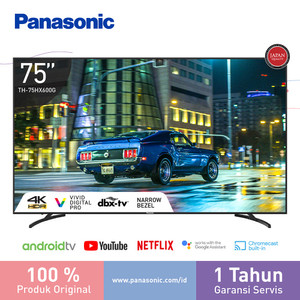 Panasonic TH-75HX600G Smart Android LED TV 4K HDR [75 Inch]