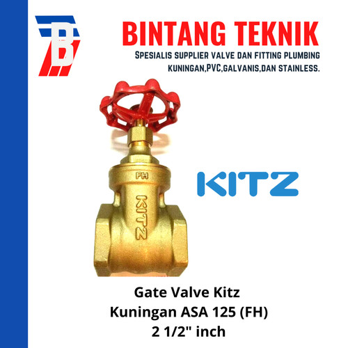 Gate Valve Kitz Kuningan 2 1/2" inch