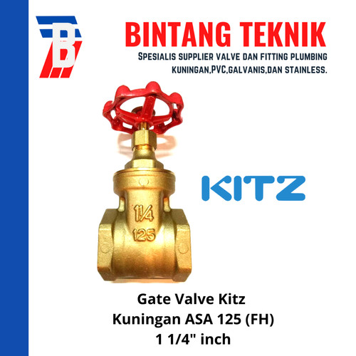 Gate Valve Kitz Kuningan 1 1/4" inch