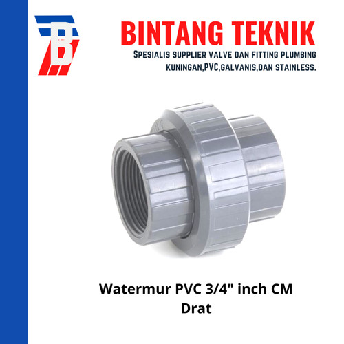 Watermur PVC 3/4" inch CM (Drat)