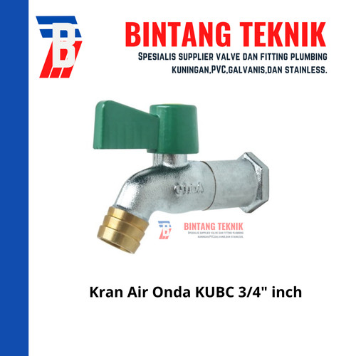 Kran Air / Kran Taman Onda KUBC 3/4" inch