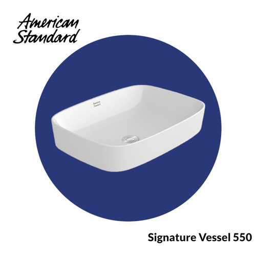 American Standard Signature 550mm Vessel Wastafel