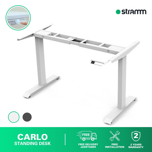 Frame Electric Standing Desk Stramm Carlo SF Working Gaming Desk