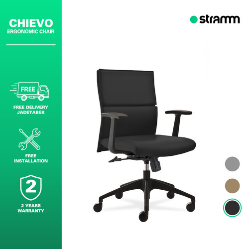 Kursi Kantor Ergonomis Stramm Chievo III