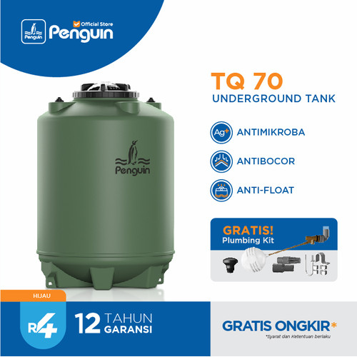 Penguin Toren Tandon Tangki Air Underground Tank TQ 70 700 Liter