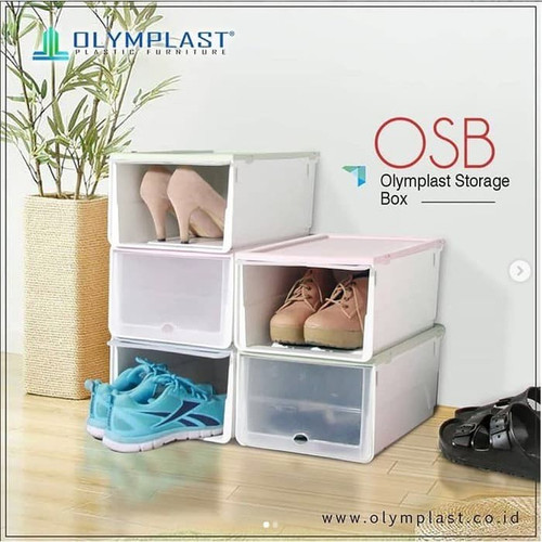 (CARGO) Olymplast OSB Storage Box Container Box Plastik Kotak Sepatu