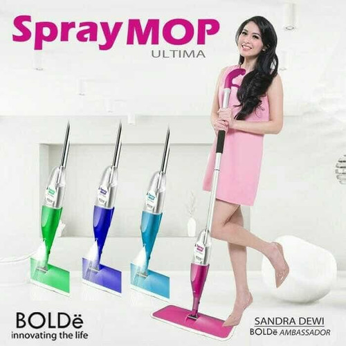 BOLDe Spray Mop Ultima Gagang Stainless Alat Dorongan Pel Lantai