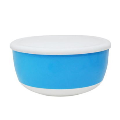 Hawaii 8007 T Mangkok Plastik Bulat Dengan Tutup Asuka Small Lid Bowl