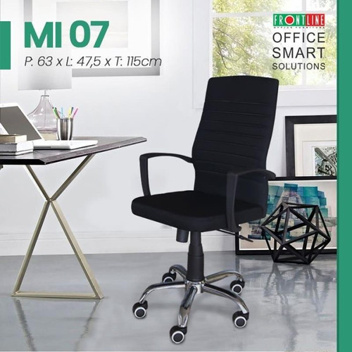 (CARGO) Kursi Kantor Kerja Office Chair Frontline MI 07 Dengan Roda