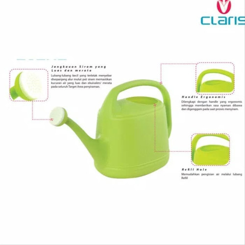 Claris 5955 Pot Siram / Siraman Bunga Tanaman Gardenia 3,4 Liter