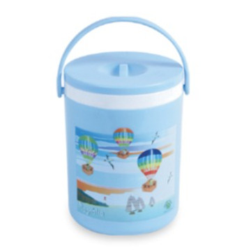 Green Leaf 1239 Thermos Nasi Termos Es Ice Rice Bucket 1,5 Liter Kotak Es Magnolia Cool Box Rantang Tunggal Tahan Panas Cooler Storage