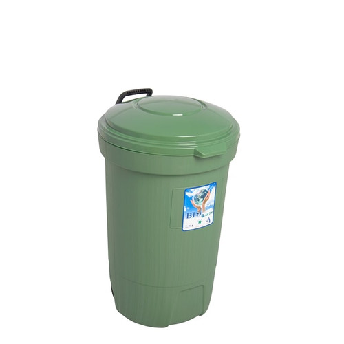 Green Leaf 2120 Kotak Tempat Sampah Roda Bulat 120 Liter Bio Dustbin