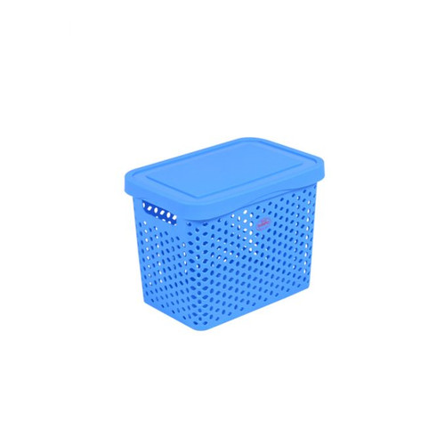 Shinpo 257 Keranjang Memory Dengan Tutup Plastik Basket Container Box