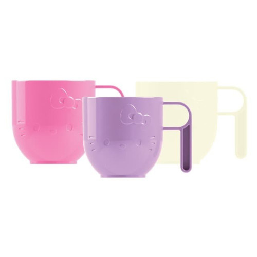 Technoplast 702 Gelas Mug Anak Hello Kitty 375 ml Cangkir Kids Cup