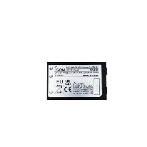 Baterai BP-296 Battery Kompatibel HT IC-M37 Baru Batre ICM37 BP296 M37