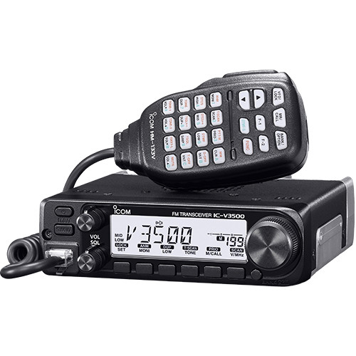 Icom IC-V3500 VHF 65W FM Mobile Transceiver Ori Baru Radio Rig ICV3500