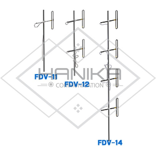 Diamond FDV-12 Folded Dipol Antena Base VHF 138-174 Rig FDV12 Dipole