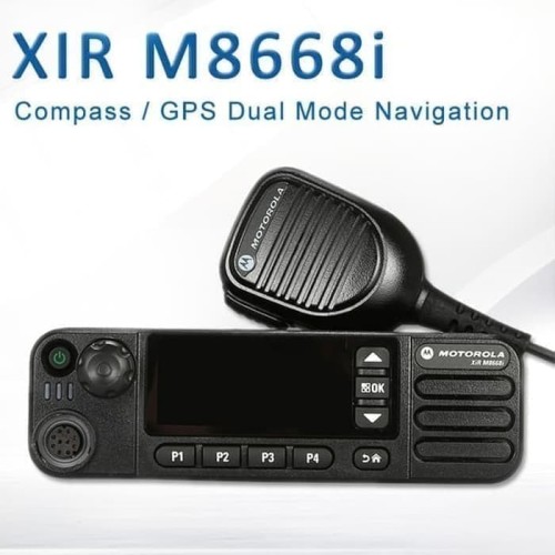 Motorola XiR M8668i Rig UHF 403 40W Baru Garansi Resmi XiRM8688 GPS