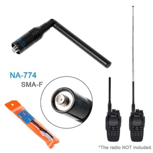 Nagoya NA-774 Antena HT Cina Dual Band 12cm Baofeng Pofung NA774