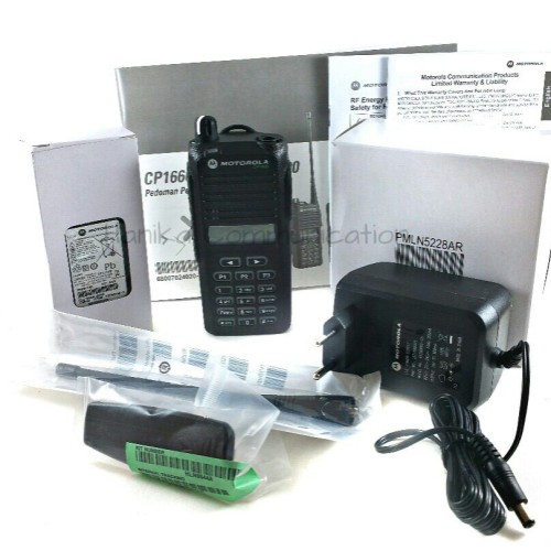 CP1660 UHF 350-390M HT Motorola Ori New Garansi 1 Tahun