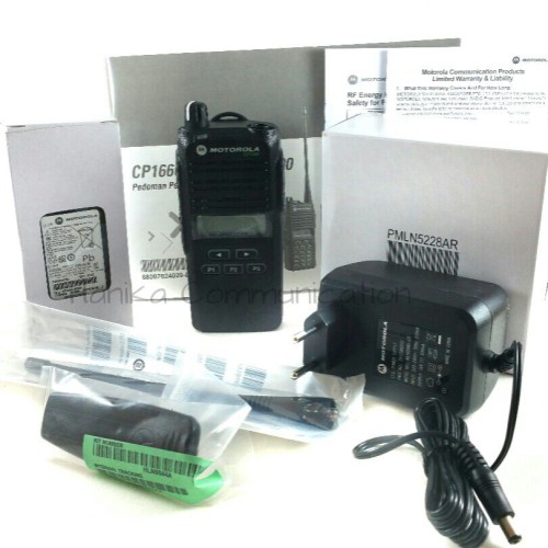 CP1300 HT Motorola UHF 350-390 4W Ori New Garansi 1 Tahun