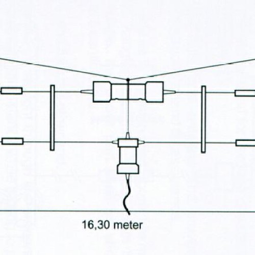 Marshal MBA-3300 Boradband HF Antenna Bentang Antena MBA3300 Radio SSB