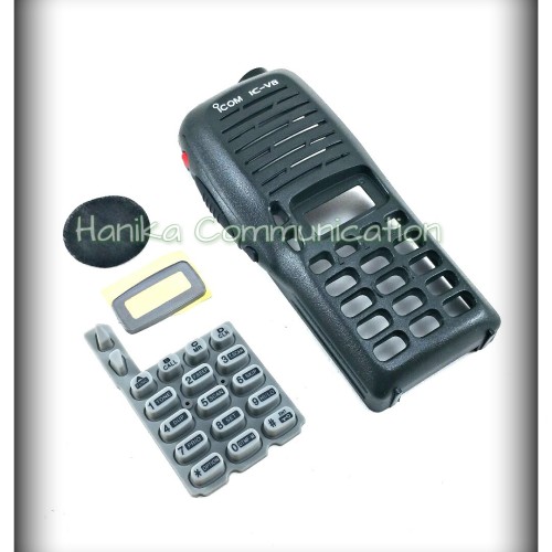 Casing IC-V8 HT Icom ICV8 Kesing V8 Kasing Kaca Radio Komunikasi Case