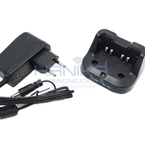 Icom BC-213 Desktop Charger HT IC-V88 Ori Baru BC213 ICV88 V88 Cajer