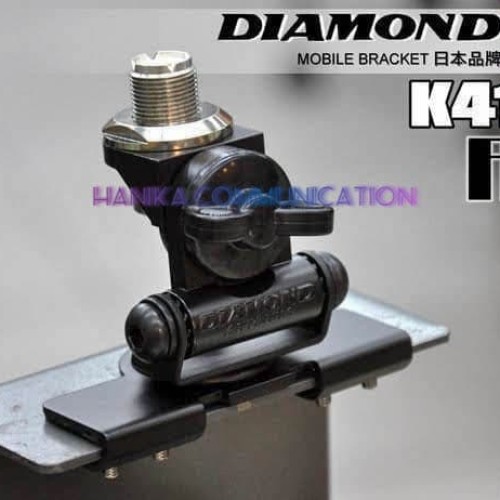 Diamond K415 Bracket Bagasi Mobil 3 Axis Ori Breket Antena Kap Mesin