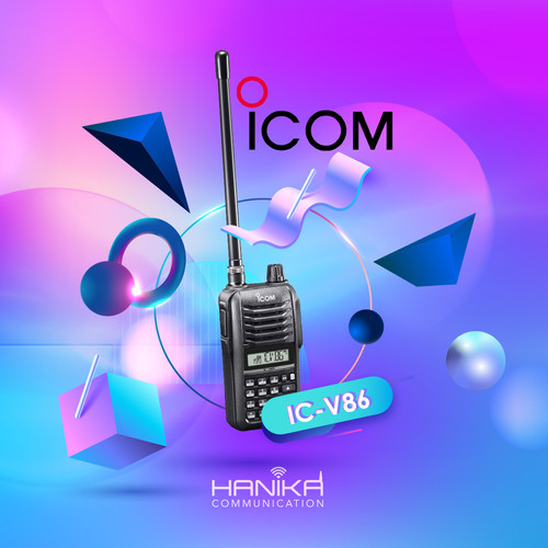 Icom IC-V86 Handie Talkie VHF Ori Baru Garansi ICV86 V86 HT Jepang