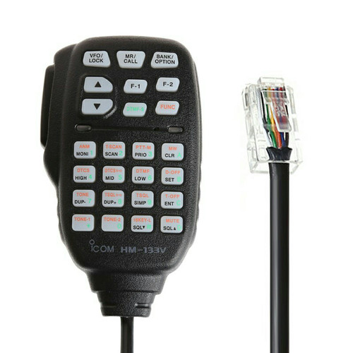 Icom HM-133V Remote Control Microphone / Hand Mic 8 Pin for IC-2300H